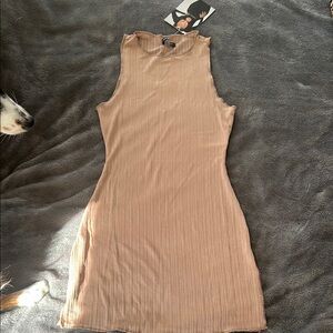 Naked Wardrobe Ribbed Bodycon tank